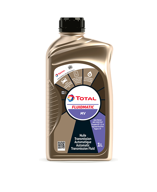Liquide de transmission automatique synthétique FLUIDMATIC MV pour véhicules multiples, 1 L